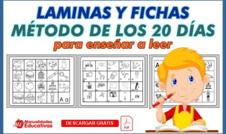 Cuadernillos y fichas del Método de los 20 Días para Enseñar a Leer y ...
