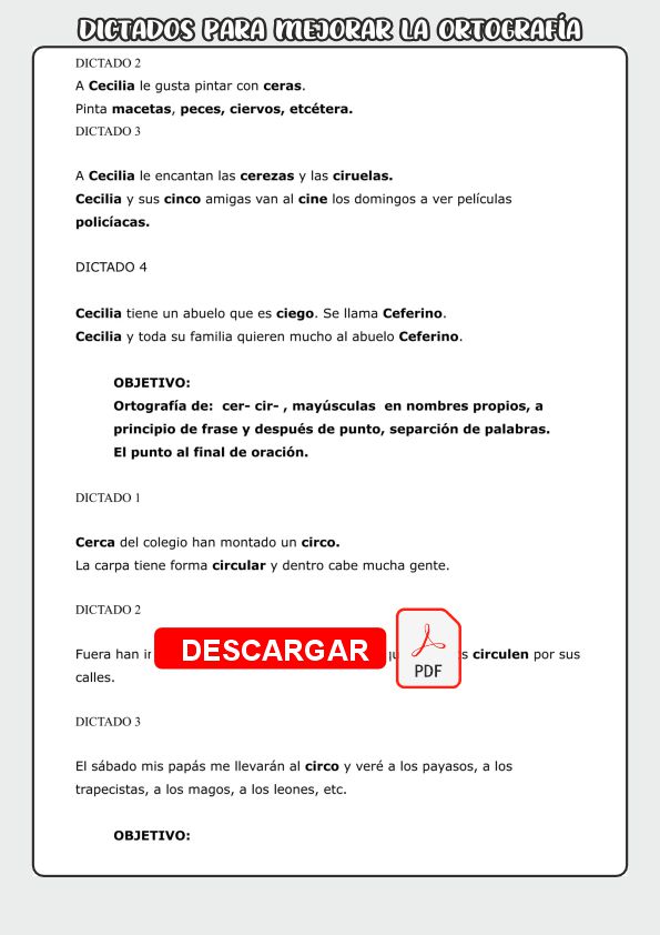 DICTADOS