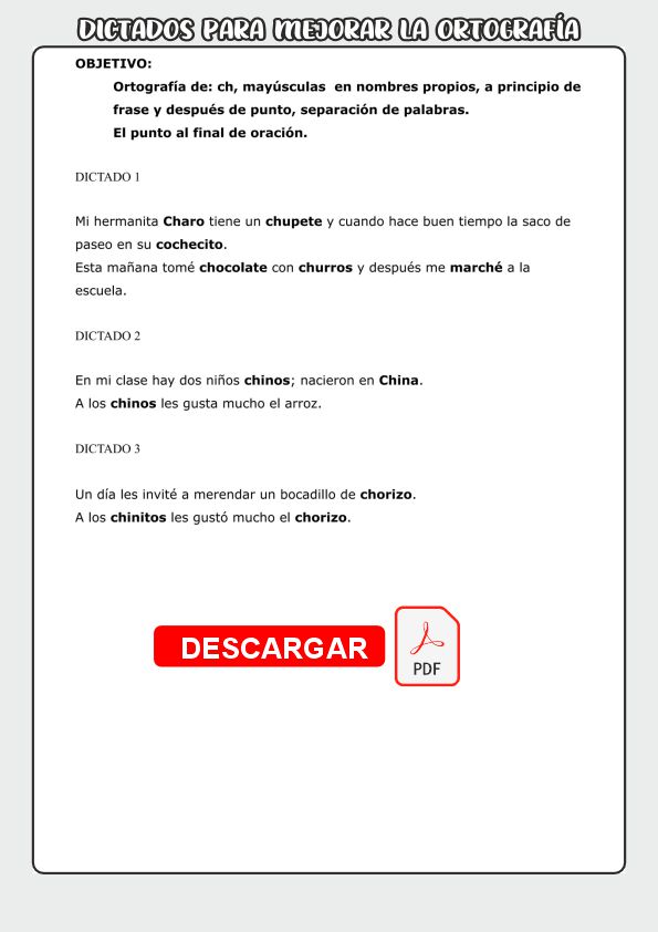 DICTADOS