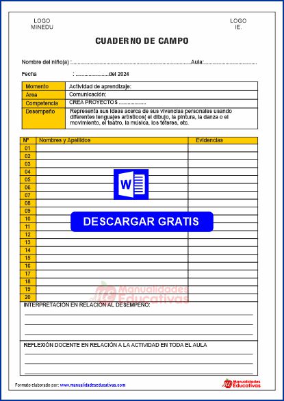 CUADERNO DE CAMPO