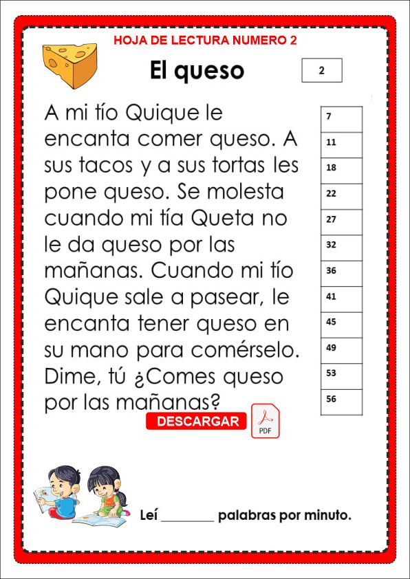 palabras por minuto