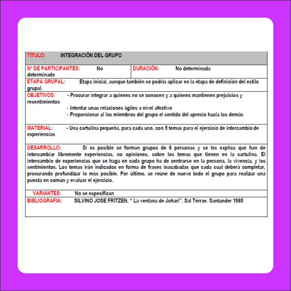 Dinámicas para el primer día de clases 