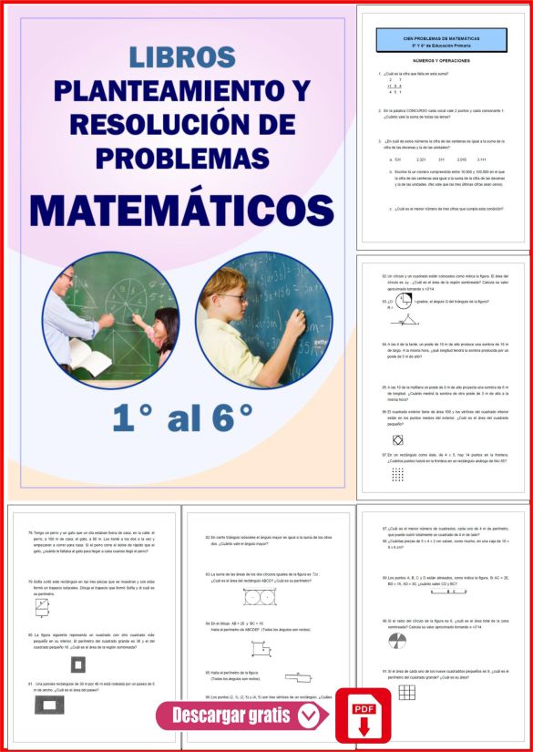 Matemática Planteamiento y Resolución de Problemas Primaria