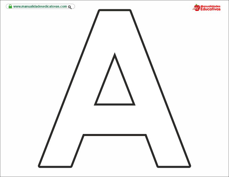 Moldes de letras 