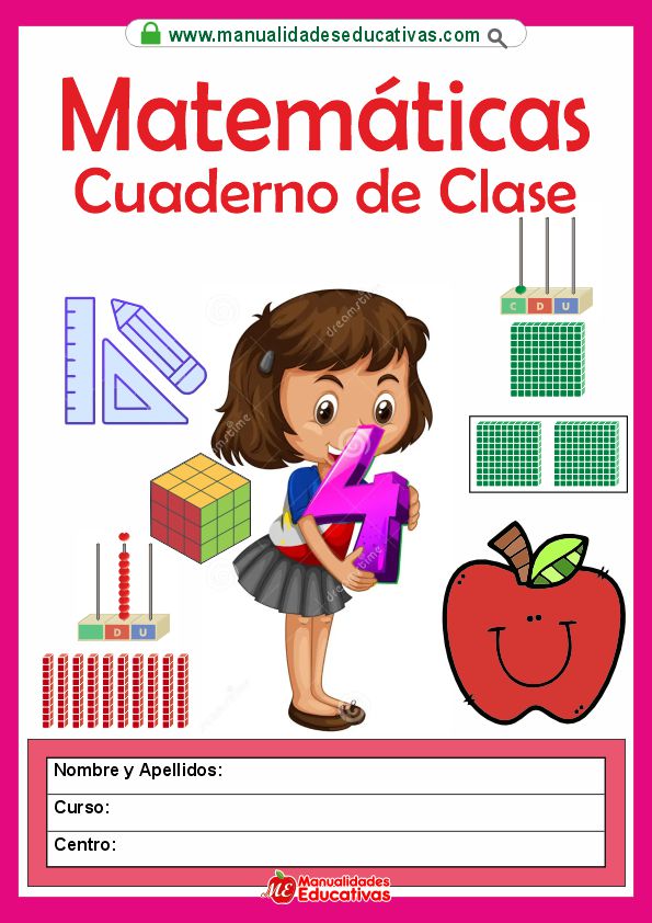 Cuaderno de Clases Matemáticas Primaria