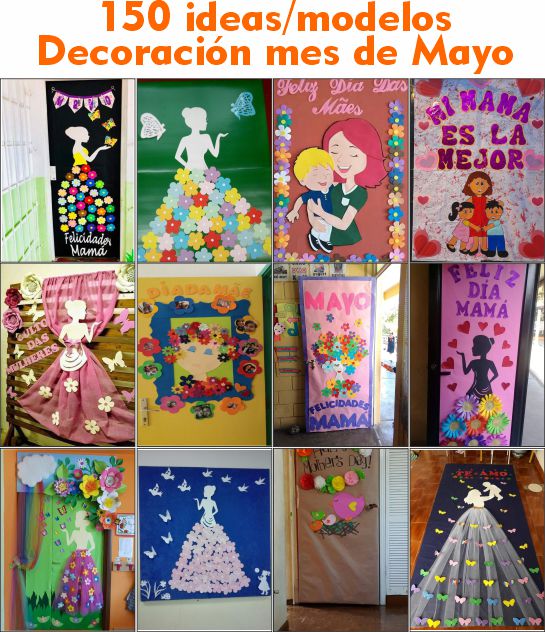 DECORACION MES DE MAYO