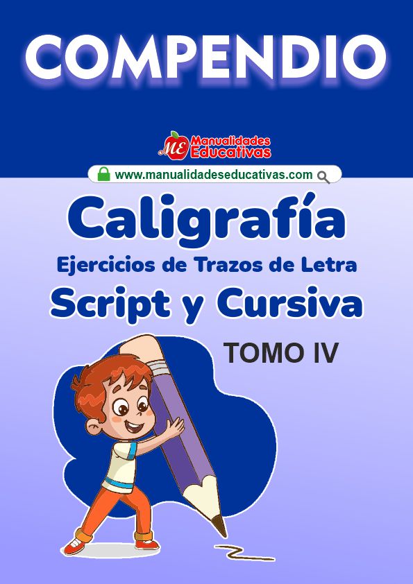 Trazos de Letra Script y Cursiva