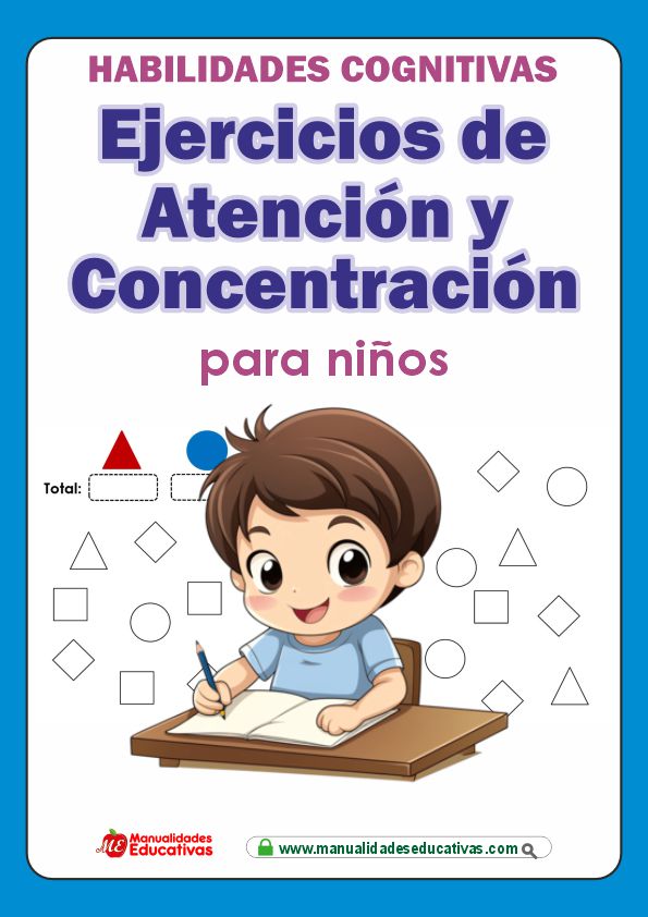 Ejercicios de atención y concentración para niños