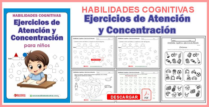 Ejercicios de atención y concentración para niños