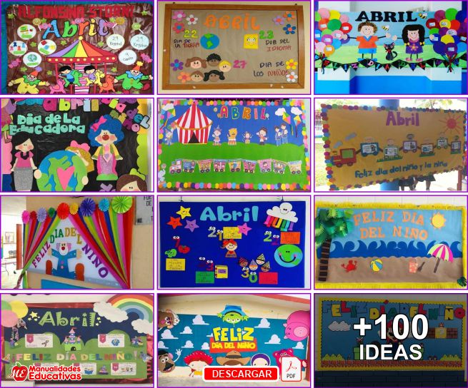 Periódico mural de abril