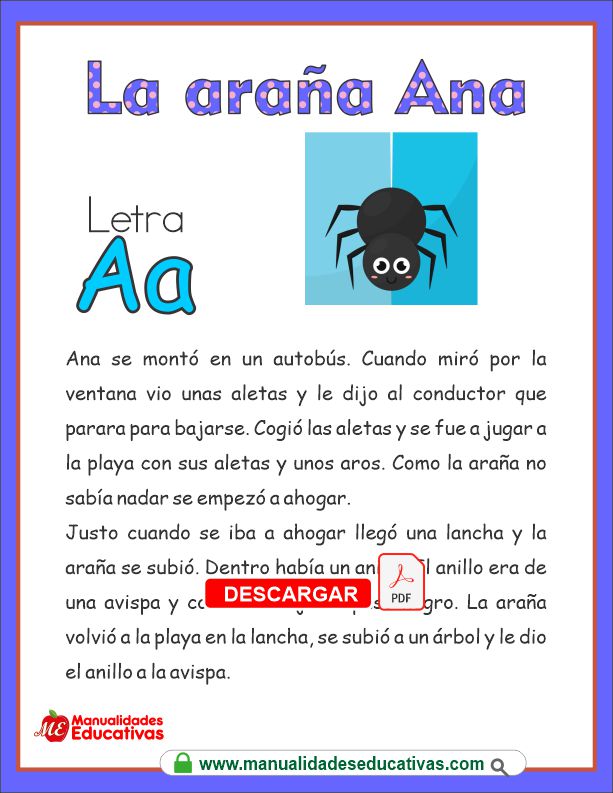 CUENTOS CON CADA LETRA DEL ABECEDARIO