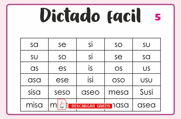 DICTADO FACIL