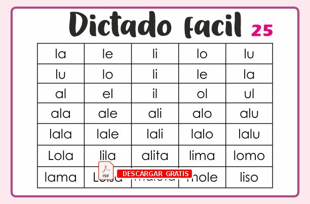 DICTADO FACIL