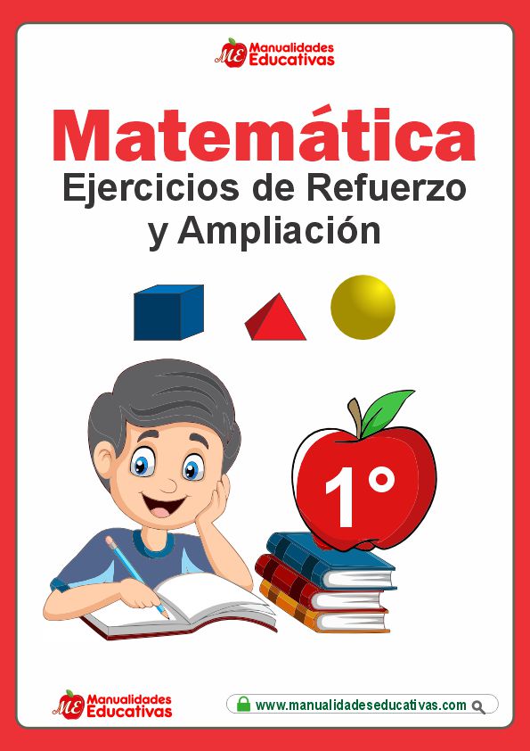 Cuaderno de Matemáticas Refuerzo y Ampliación 1° Primaria