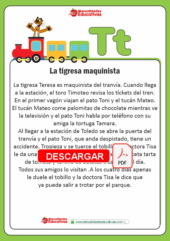Cuentos cortos de cada sonido