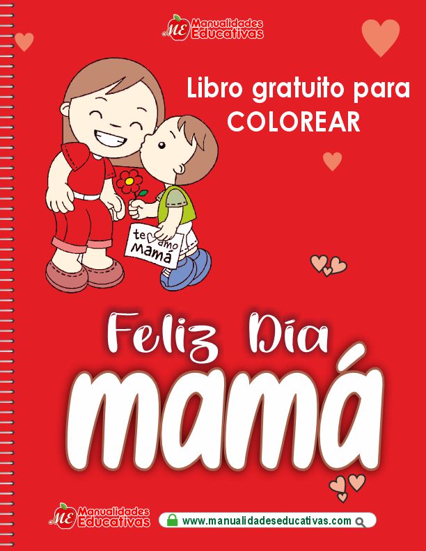 DIBUJOS DÍA DE LA MADRE PARA COLOREAR