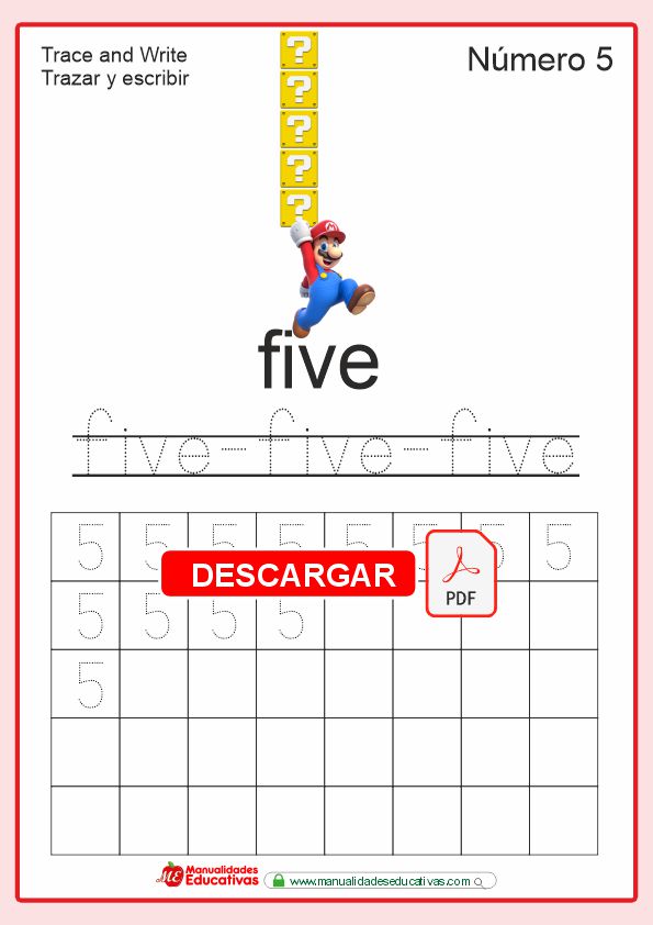FICHAS DE INGLES