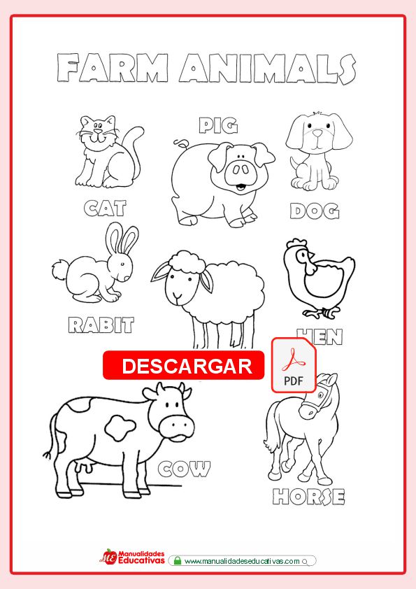 FICHAS DE INGLES