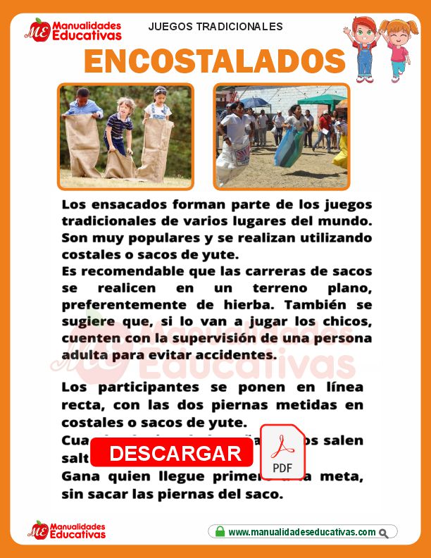 JUEGOS TRADICIONALES PARA NIÑOS