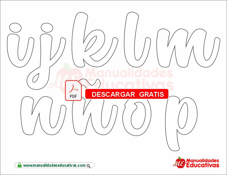 MOLDES DE LETRAS
