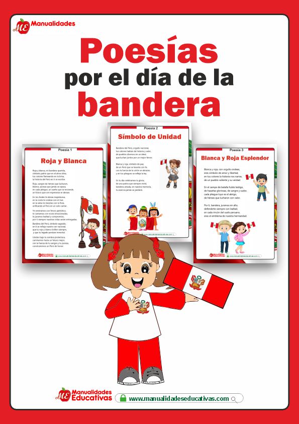 Poesías por el día de la bandera