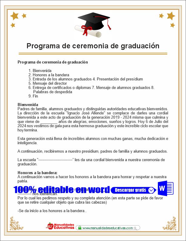 Programa de graduación