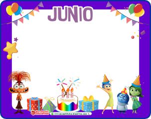 MARCOS PARA CUMPLEAÑOS