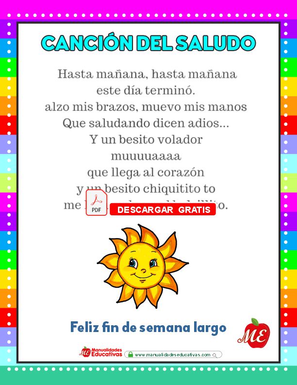 Canciones de Bienvenida primer día de clases