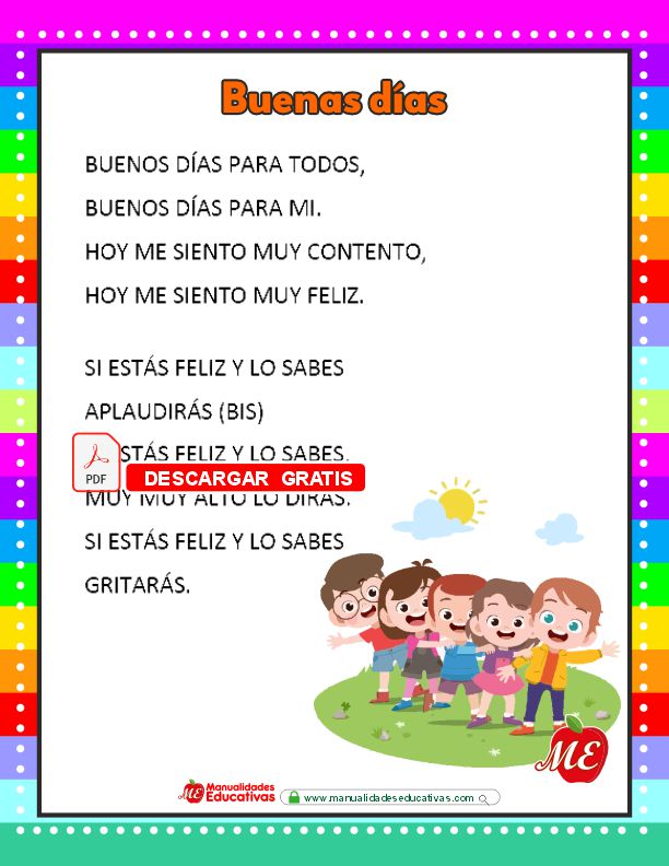 Canciones de Bienvenida primer día de clases