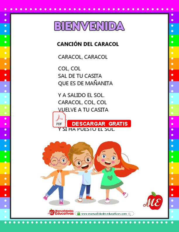 Canciones de Bienvenida primer día de clases
