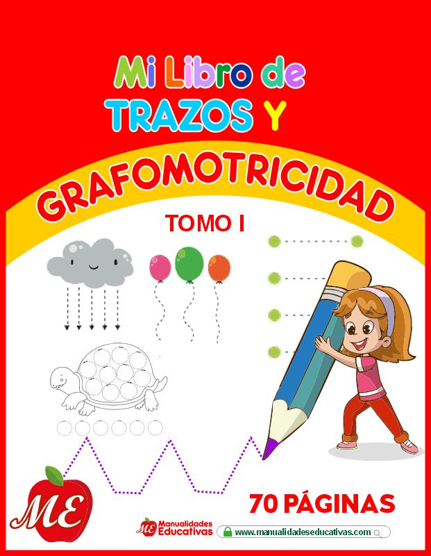 Mi Libro de Trazos y grafomotricidad