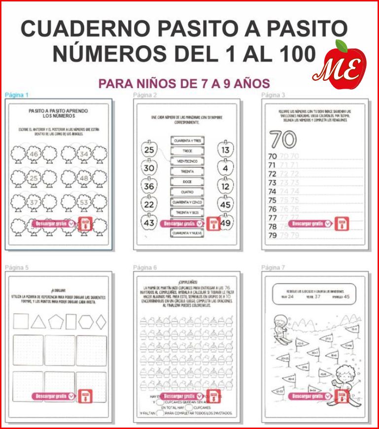 Pasito a Pasito Aprendo los Números