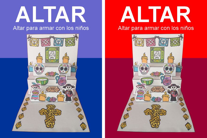 Arma y decora tu altar