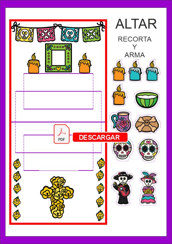 Arma y decora tu altar