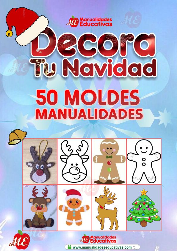 50 MOLDES PARA NAVIDAD