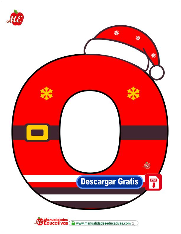 Juego De 7 Letras De Papá Noel Para Regalo De Navidad, Letra