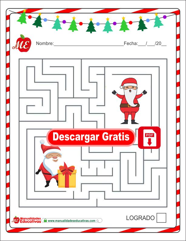 Laberintos de Navidad