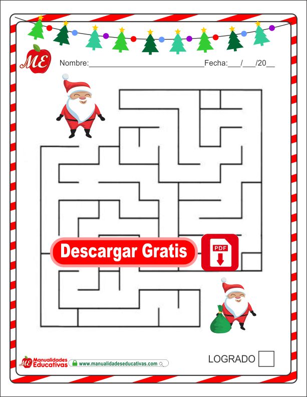 Laberintos de Navidad