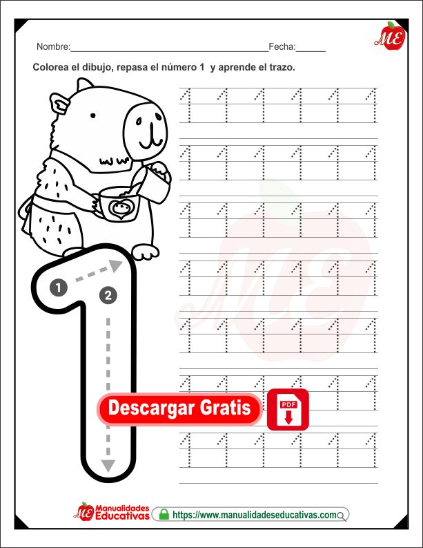 Números para trazar