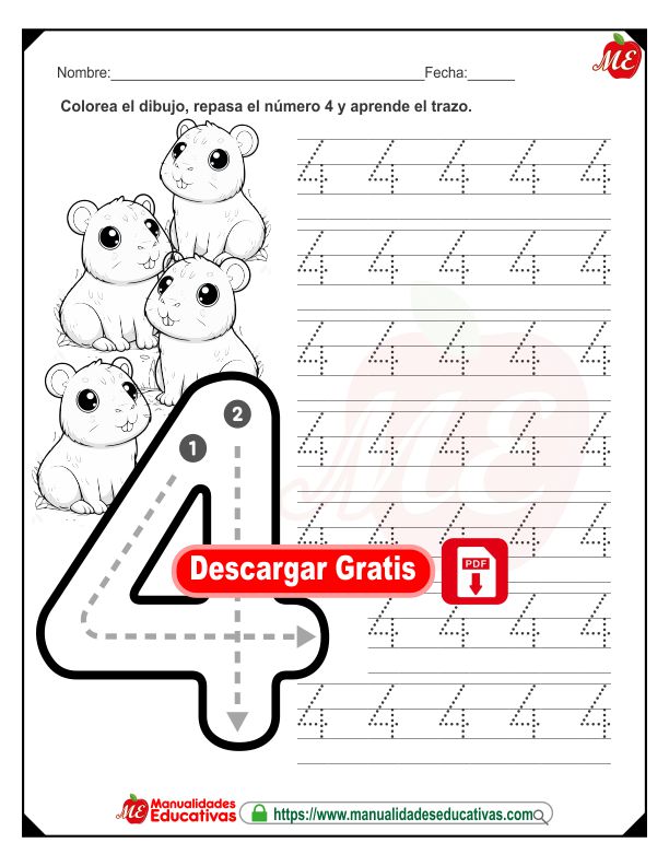 Números para trazar